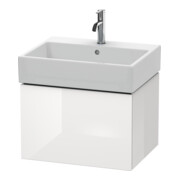Duravit Meuble sous-lavabo L-Cube 58,4 x 45,9 cm, chêne foncé, 1 tiroir, suspendu-3