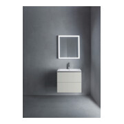 Duravit Meuble sous-lavabo L-Cube 62x48,1 cm, béton gris, 2 tiroirs, suspendu-5