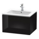 Duravit Meuble sous lavabo L-Cube 62x48,1 cm, blanc brillant, 1 tiroir, suspendu-1