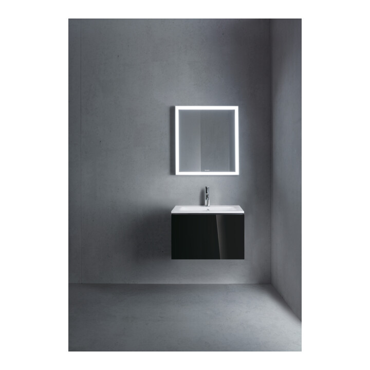Duravit Meuble sous lavabo L-Cube 62x48,1 cm, blanc brillant, 1 tiroir, suspendu