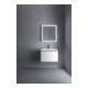 Duravit Meuble sous-lavabo L-Cube 62x48,1 cm, blanc brillant, 1 tiroir, suspendu