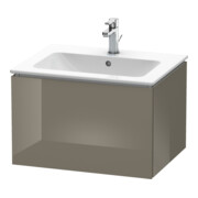 Duravit Meuble sous-lavabo L-Cube 62x48,1 cm, blanc brillant, 1 tiroir, suspendu