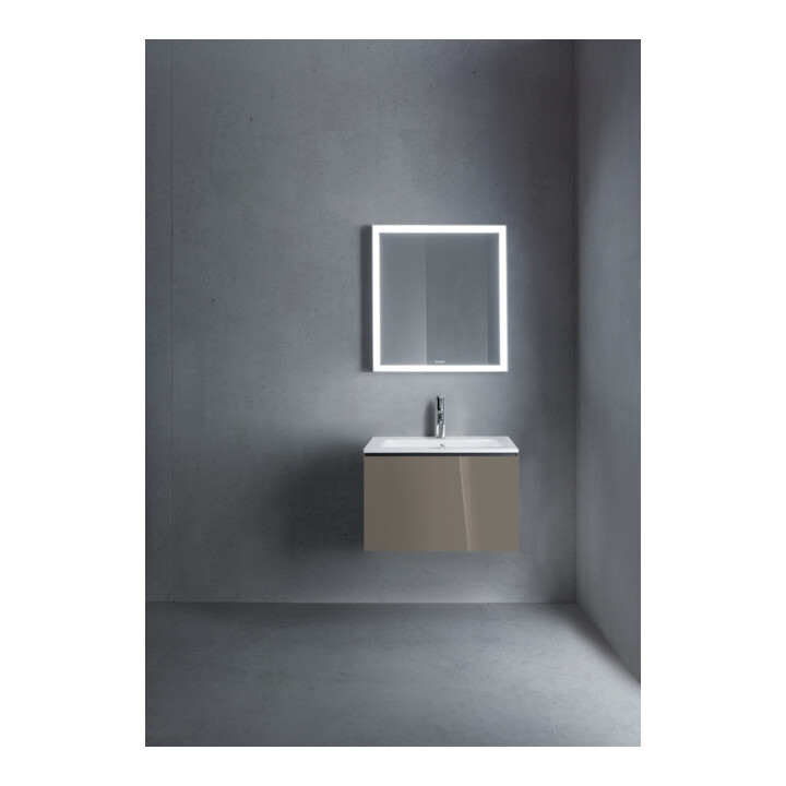 Duravit Meuble sous-lavabo L-Cube 62x48,1 cm, blanc brillant, 1 tiroir, suspendu