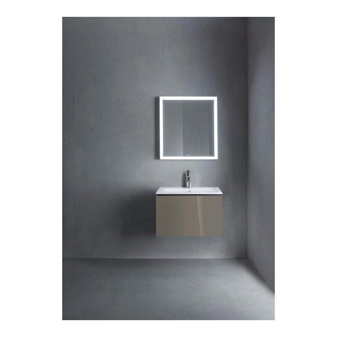Duravit Meuble sous-lavabo L-Cube 62x48,1 cm, blanc brillant, 1 tiroir, suspendu