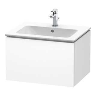 Duravit Meuble sous-lavabo L-Cube 62x48,1 cm, blanc mat, 1 tiroir, suspendu