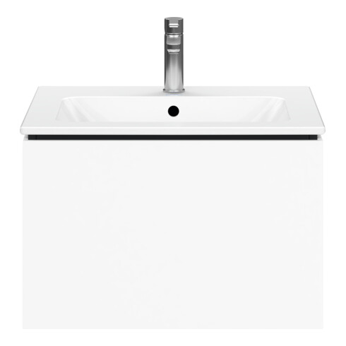 Duravit Meuble sous-lavabo L-Cube 62x48,1 cm, blanc mat, 1 tiroir, suspendu