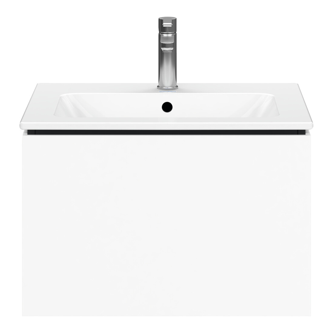 Duravit Meuble sous-lavabo L-Cube 62x48,1 cm, blanc mat, 1 tiroir, suspendu