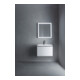 Duravit Meuble sous-lavabo L-Cube 62x48,1 cm, blanc mat, 1 tiroir, suspendu