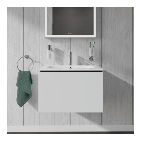 Duravit Meuble sous-lavabo L-Cube 62x48,1 cm, blanc mat, 1 tiroir, suspendu