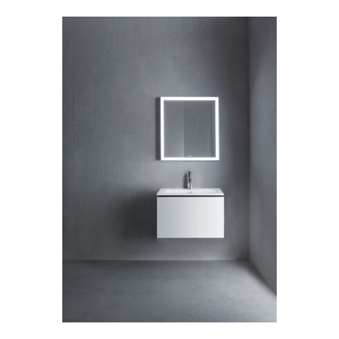 Duravit Meuble sous-lavabo L-Cube 62x48,1 cm, blanc mat, 1 tiroir, suspendu