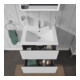 Duravit Meuble sous-lavabo L-Cube 62x48,1 cm, blanc mat, 2 tiroirs, suspendu-2