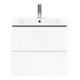 Duravit Meuble sous-lavabo L-Cube 62x48,1 cm, blanc mat, 2 tiroirs, suspendu