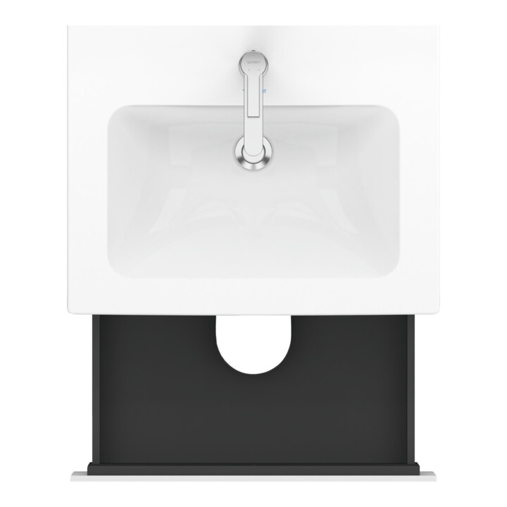 Duravit Meuble sous-lavabo L-Cube 62x48,1 cm, blanc mat, 2 tiroirs, suspendu