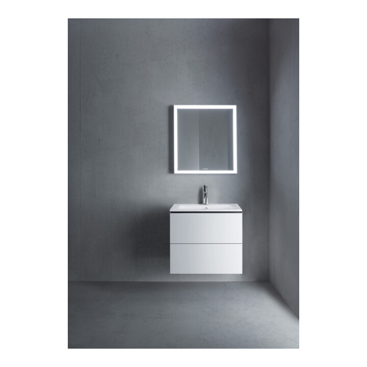Duravit Meuble sous-lavabo L-Cube 62x48,1 cm, blanc mat, 2 tiroirs, suspendu