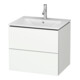 Duravit Meuble sous-lavabo L-Cube 62x48,1 cm, blanc mat, 2 tiroirs, suspendu-1