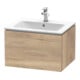 Duravit Meuble sous-lavabo L-Cube 62x48,1 cm, blanc œuf, 1 tiroir, suspendu-1