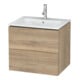 Duravit Meuble sous lavabo L-Cube 62x48,1 cm, blanc œuf, 2 tiroirs, suspendu-1