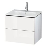 Duravit Meuble sous-lavabo L-Cube 62x48,1 cm, chêne méd., 2 tiroirs, suspendu-2