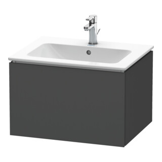 Duravit Meuble sous-lavabo L-Cube 62x48,1 cm, graph ma, 1 tiroir, suspendu