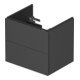 Duravit Meuble sous-lavabo L-Cube 62x48,1 cm, graphite mat, 2 tiroirs, suspendu-2
