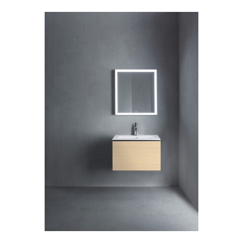 Duravit Meuble sous lavabo L-Cube 62x48,1 cm, méd. chêne, 1 tiroir, suspendu