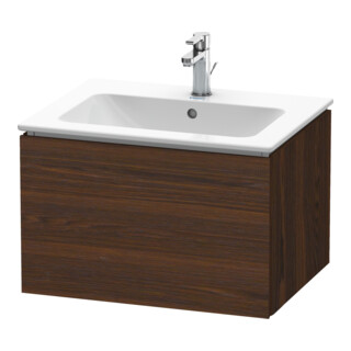 Duravit Meuble sous lavabo L-Cube 62x48,1 cm, noyer, 1 tiroir, suspendu
