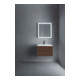 Duravit Meuble sous lavabo L-Cube 62x48,1 cm, noyer, 1 tiroir, suspendu