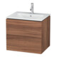 Duravit Meuble sous-lavabo L-Cube 62x48,1 cm, noyer naturel, 2 tiroirs, suspendu-1