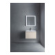 Duravit Meuble sous lavabo L-Cube 62x48,1 cm, taupe, 1 tiroir, suspendu-2