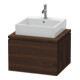 Duravit Meuble sous lavabo L-Cube 62x54,7 cm, noyer, pour console, 1 tiroir-1