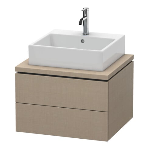 Duravit Meuble sous-lavabo L-Cube 62x54,7 cm, sans console, 2 tiroirs