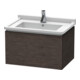 Duravit Meuble sous-lavabo L-Cube 67x46,9 cm, chêne foncé, 1 tiroir, suspendu-1