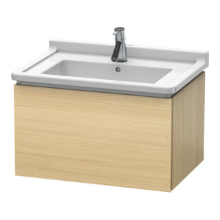 Duravit Meuble sous-lavabo L-Cube 67x46,9 cm, chêne médium, 1 tiroir, suspendu