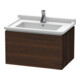 Duravit Meuble sous-lavabo L-Cube 67x46,9 cm, noyer, 1 tiroir, suspendu-1
