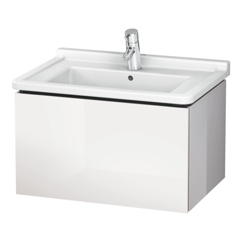 Duravit Meuble sous-lavabo L-Cube 67x46,9 cm, œuf marbré, 1 tiroir, suspendu