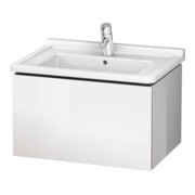 Duravit Meuble sous-lavabo L-Cube 67x46,9 cm, œuf marbré, 1 tiroir, suspendu-3