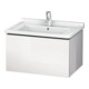 Duravit Meuble sous lavabo L-Cube 67x46,9 cm, tau mat, 1 tiroir, suspendu-3