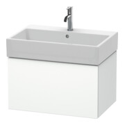 Duravit Meuble sous-lavabo L-Cube 68,4x45,9 cm, blanc mat, 1 tiroir, suspendu