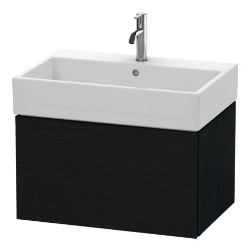 Duravit Meuble sous lavabo L-Cube 68,4x45,9 cm, blanc œuf, 1 tiroir, suspendu