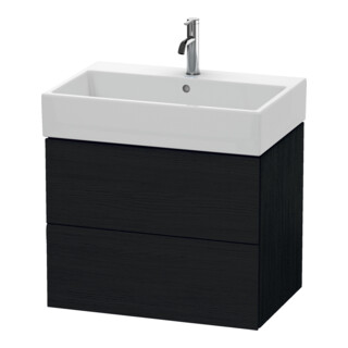 Duravit Meuble sous-lavabo L-Cube 68,4x45,9 cm, blanc œuf, 2 tiroirs, suspendu