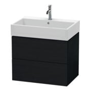Duravit Meuble sous-lavabo L-Cube 68,4x45,9 cm, blanc œuf, 2 tiroirs, suspendu