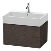 Duravit Meuble sous-lavabo L-Cube 68,4x45,9 cm, chêne foncé, 1 tiroir, suspendu-1