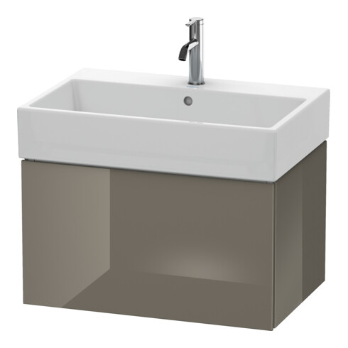 Duravit Meuble sous lavabo L-Cube 68,4x45,9 cm, laqué brillant, 1 tiroir, suspendu