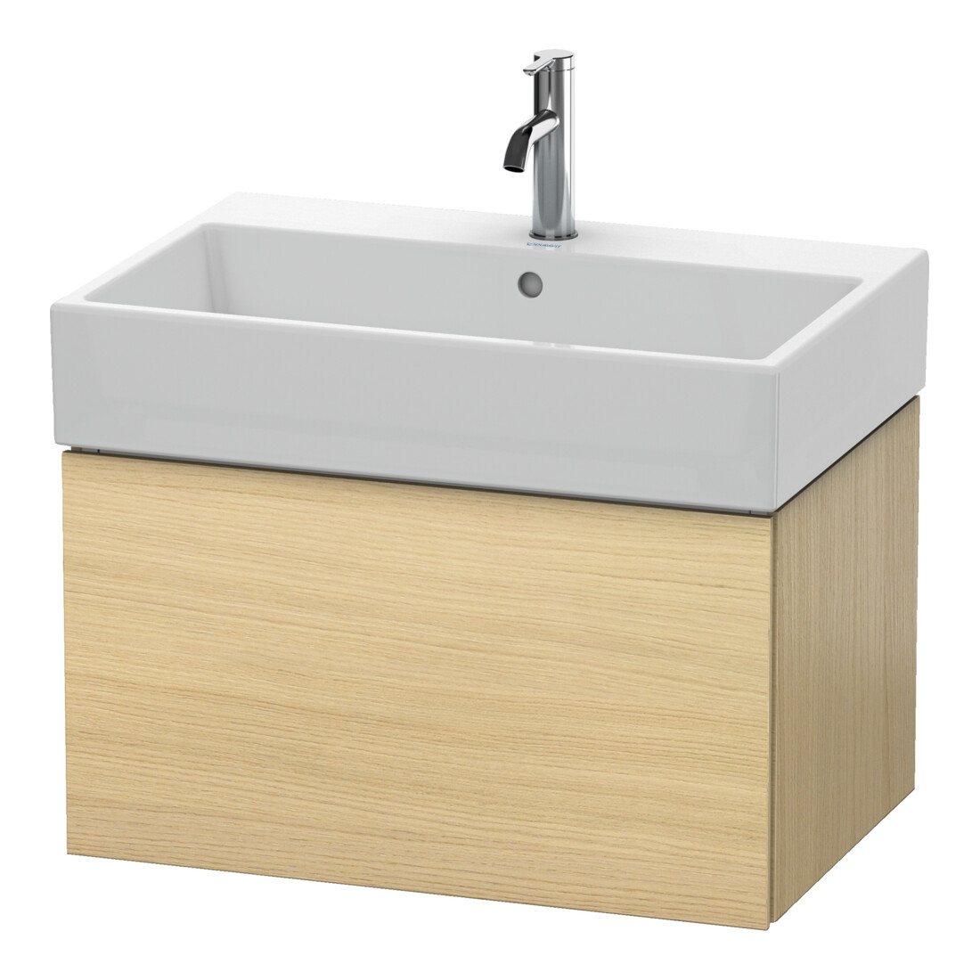 Duravit Meuble sous lavabo L-Cube 68,4x45,9cm, méd. blanc, 1 tiroir, suspendu
