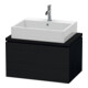 Duravit Meuble sous-lavabo L-Cube 72x47,7 cm, blanc œuf, pour console, 1 tiroir-1