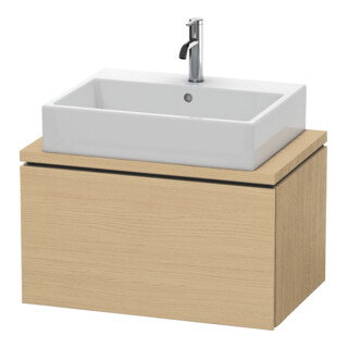Duravit Meuble sous-lavabo L-Cube 72x47,7 cm, œuf naturel, 1 tiroir, pour console