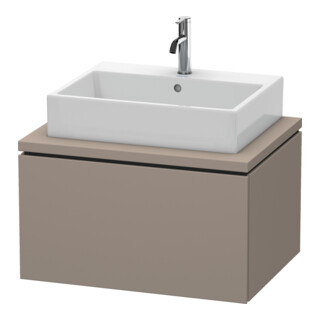 Duravit Meuble sous lavabo L-Cube 72x54,7 cm, base, 1 tiroir, avec console