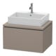 Duravit Meuble sous lavabo L-Cube 72x54,7 cm, base, 1 tiroir, avec console-1