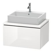 Duravit Meuble sous lavabo L-Cube 72x54,7 cm, base, 1 tiroir, avec console-4