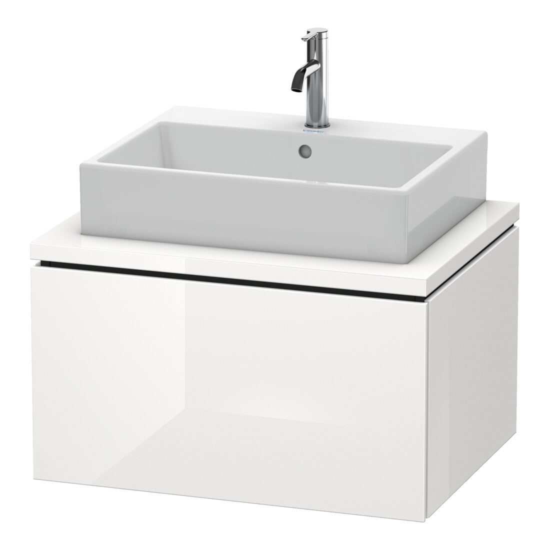 Duravit Meuble sous lavabo L-Cube 72x54,7 cm, base, 1 tiroir, avec console